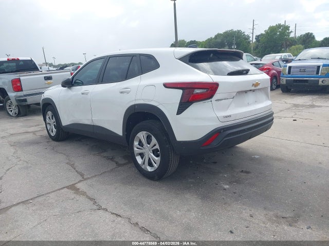 Aukcja sprzedaży 2025 Chevrolet Trax Fwd Ls, vin: KL77LFEP0SC073401, numer aukcji: 44778569