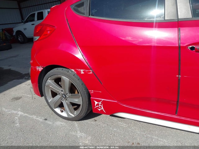 2013 Hyundai Veloster Turbo W/black მანქანა იყიდება აუქციონზე, vin: KMHTC6AE0DU180138, აუქციონის ნომერი: 44778591