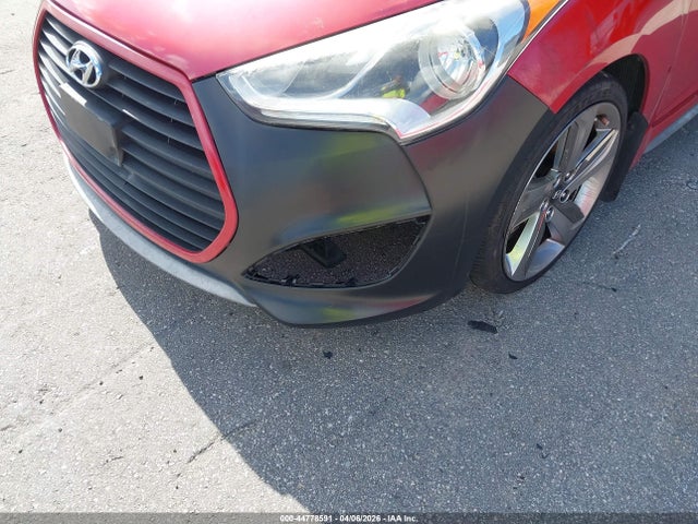 2013 Hyundai Veloster Turbo W/black მანქანა იყიდება აუქციონზე, vin: KMHTC6AE0DU180138, აუქციონის ნომერი: 44778591