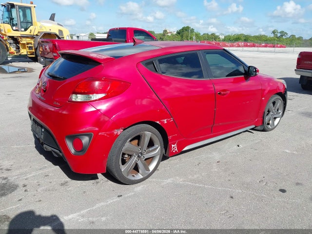 2013 Hyundai Veloster Turbo W/black მანქანა იყიდება აუქციონზე, vin: KMHTC6AE0DU180138, აუქციონის ნომერი: 44778591