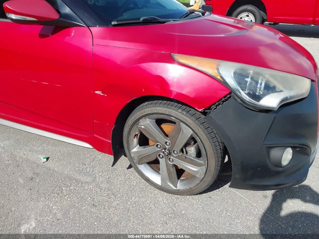 2013 Hyundai Veloster Turbo W/black მანქანა იყიდება აუქციონზე, vin: KMHTC6AE0DU180138, აუქციონის ნომერი: 44778591