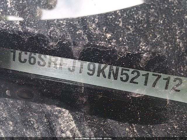 1C6SRFJT9KN521712 RAM 1500 Laramie 4x4 5&#039;7 Box