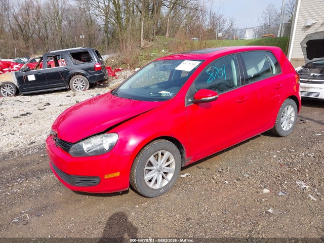44778701 :رقم المزاد ، WVWDA7AJ5AW242974 vin ، 2010 Volkswagen Golf 4-door مزاد بيع