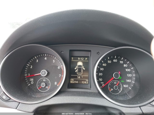 44778701 :رقم المزاد ، WVWDA7AJ5AW242974 vin ، 2010 Volkswagen Golf 4-door مزاد بيع