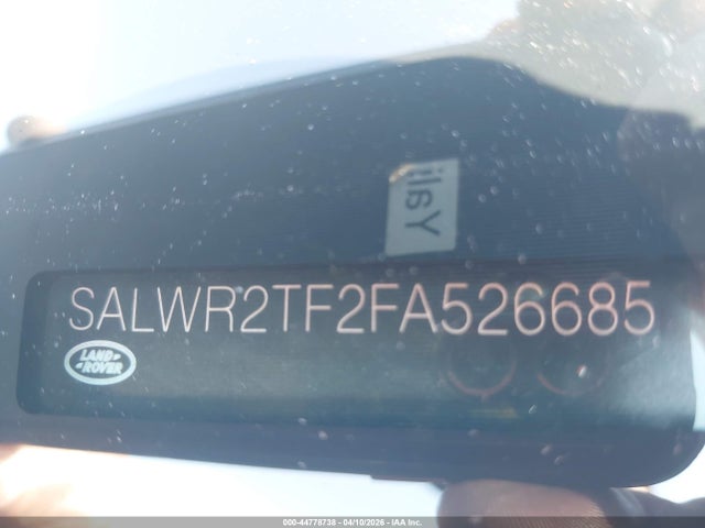 SALWR2TF2FA526685 Land Rover Range Rover Sport 5.0l V8 Supercharged