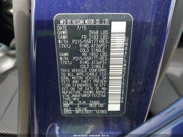 2015 NISSAN JUKE JN8AF5MR2FT512766 Photo 8