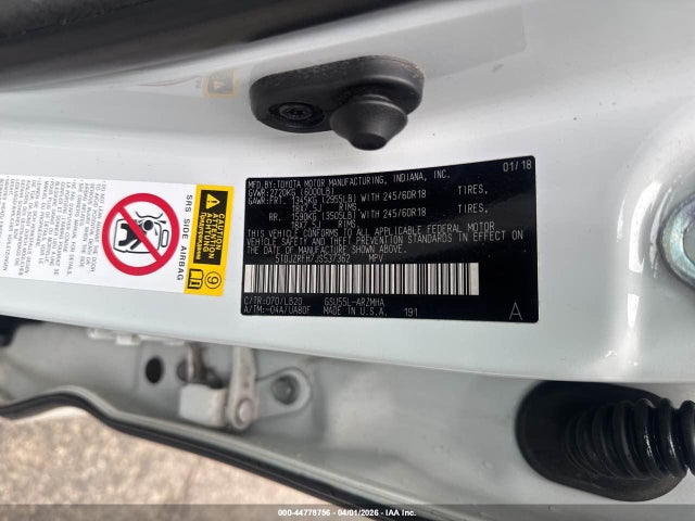 2018 TOYOTA HIGHLANDER 5TDJZRFH7JS537362 Photo 8