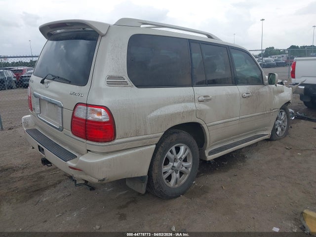 Aukcja sprzedaży 2005 Lexus Lx 470, vin: JTJHT00W254000027, numer aukcji: 44778773