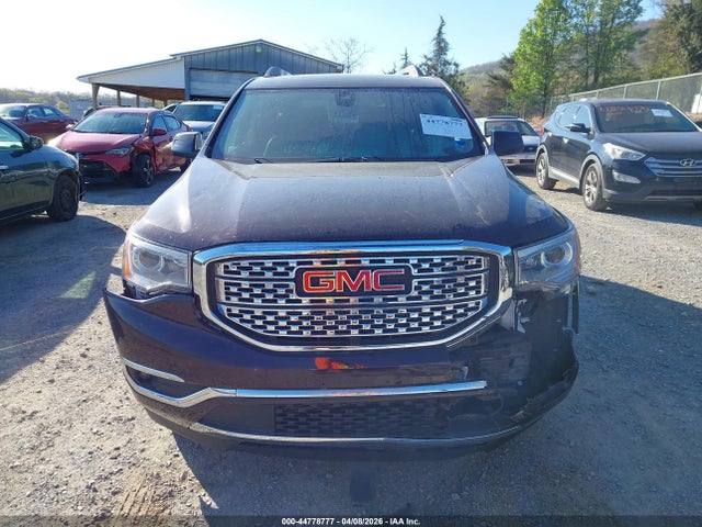 Продаж на аукціоні авто 2018 Gmc Acadia Denali, vin: 1GKKNXLS2JZ211637, номер лоту: 44778777