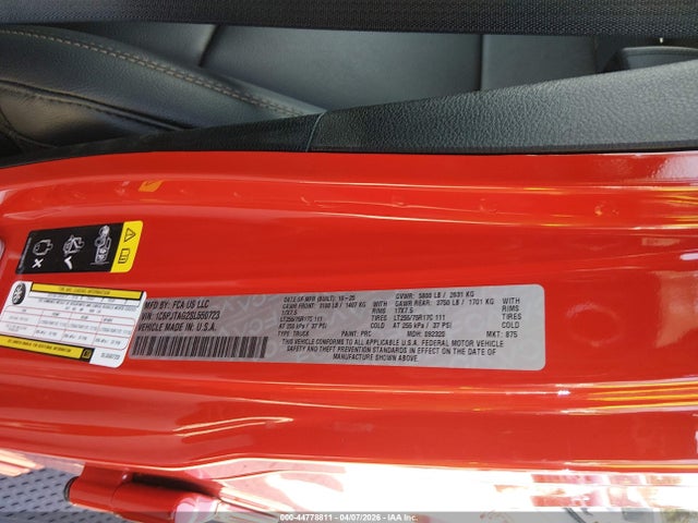 1C6PJTAG2SL550723 Jeep Gladiator High Tide