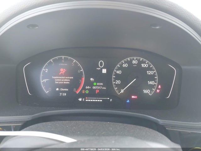 44778829 :رقم المزاد ، 19XFL2H87SE015001 vin ، 2025 Honda Civic Sedan Sport مزاد بيع