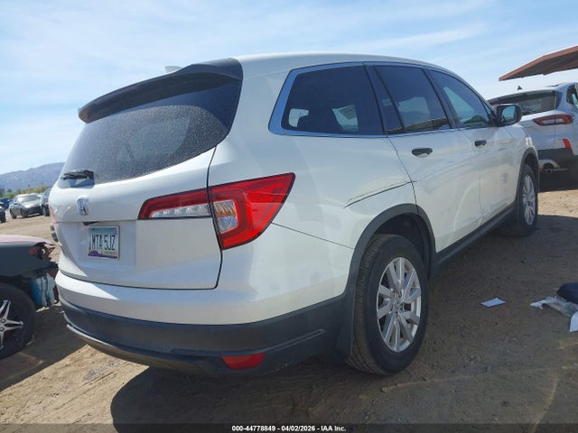 5FNYF5H14KB017254 Honda PILOT LX