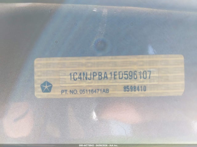 2014 JEEP PATRIOT 1C4NJPBA1ED596107 Photo 8