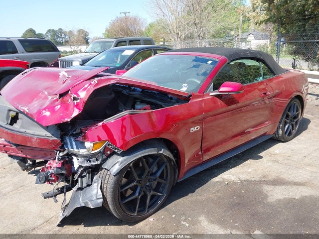 Продажа на аукционе авто 2017 Ford Mustang Gt Premium, vin: 1FATP8FF2H5217220, номер лота: 44778968