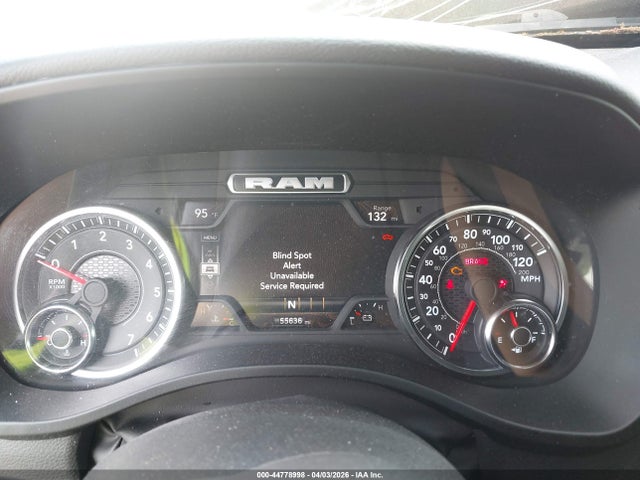 44778998 :رقم المزاد ، 1C6SRFFP0SN513395 vin ، 2025 Ram 1500 Big Horn  4x4 5'7 Box مزاد بيع