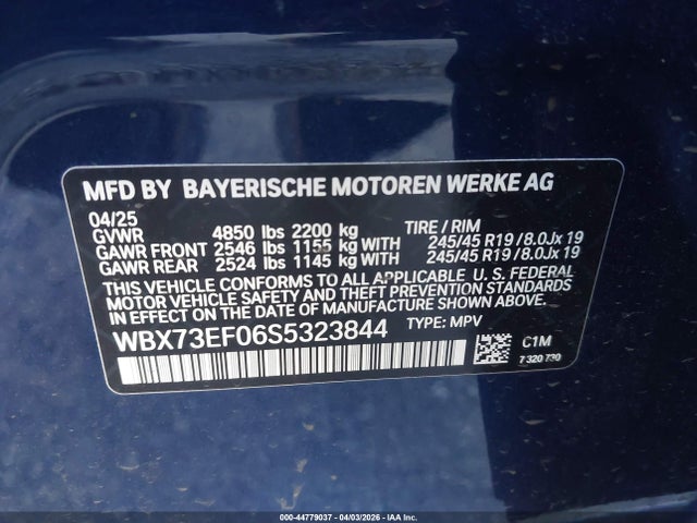 WBX73EF06S5323844 BMW X1 Xdrive28i