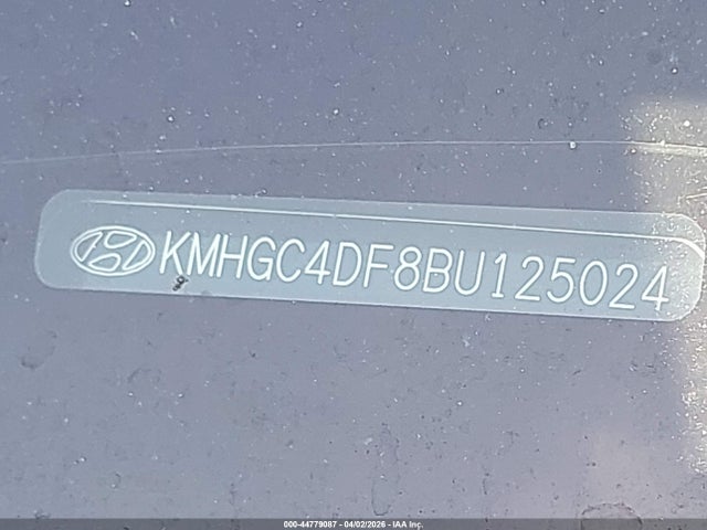 2011 HYUNDAI GENESIS KMHGC4DF8BU125024 Photo 8