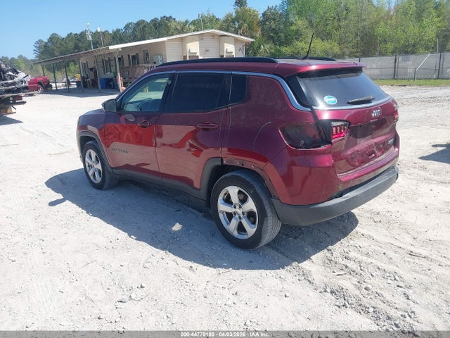 2021 Jeep Compass Latitude Fwd მანქანა იყიდება აუქციონზე, vin: 3C4NJCBBXMT502218, აუქციონის ნომერი: 44779100