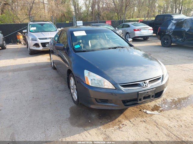 2007 Honda Accord 3.0 Ex მანქანა იყიდება აუქციონზე, vin: 1HGCM82617A007501, აუქციონის ნომერი: 44779129