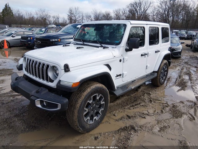44779144 :رقم المزاد ، 1C4PJXEN2SW636573 vin ، 2025 Jeep Wrangler 4-door Sahara 4x4 مزاد بيع
