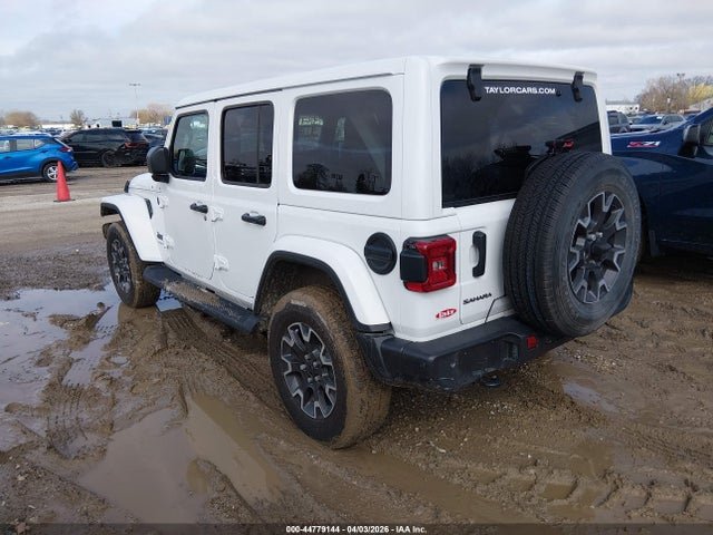 44779144 :رقم المزاد ، 1C4PJXEN2SW636573 vin ، 2025 Jeep Wrangler 4-door Sahara 4x4 مزاد بيع