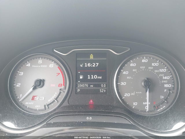 44779162 :رقم المزاد ، WAUF1GFF6G1030651 vin ، 2016 Audi S3 2.0t Premium Plus مزاد بيع