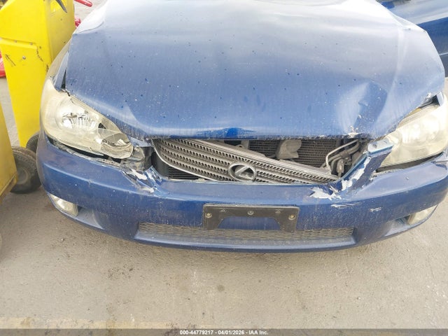 2001 Lexus Is 300 მანქანა იყიდება აუქციონზე, vin: JTHBD182310002088, აუქციონის ნომერი: 44779217