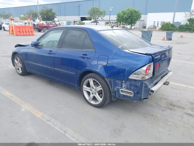 2001 Lexus Is 300 მანქანა იყიდება აუქციონზე, vin: JTHBD182310002088, აუქციონის ნომერი: 44779217