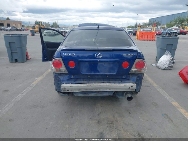 2001 Lexus Is 300 მანქანა იყიდება აუქციონზე, vin: JTHBD182310002088, აუქციონის ნომერი: 44779217