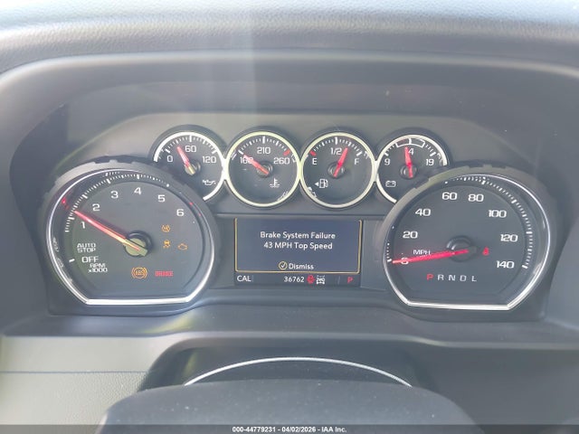 1GCPYJEK7MZ437048 Chevrolet Silverado 1500 4wd Short Bed Lt With 2fl