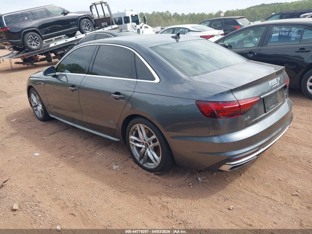 Aukcja sprzedaży 2022 Audi A4 Premium Plus 45 Tfsi S Line Quattro S Tronic, vin: WAUEAAF47NN015458, numer aukcji: 44779297
