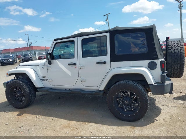 44779321 :رقم المزاد ، 1C4BJWEG8FL606006 vin ، 2015 Jeep Wrangler Unlimited Sahara مزاد بيع