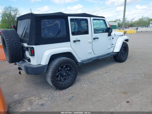 44779321 :رقم المزاد ، 1C4BJWEG8FL606006 vin ، 2015 Jeep Wrangler Unlimited Sahara مزاد بيع