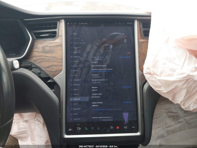 Продажа на аукционе авто 2018 Tesla Model S 100d/75d/p100d, vin: 5YJSA1E21JF249576, номер лота: 44779337