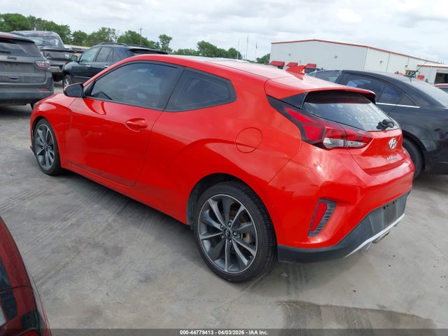 2019 Hyundai Veloster 2.0 Premium მანქანა იყიდება აუქციონზე, vin: KMHTG6AF7KU015861, აუქციონის ნომერი: 44779413