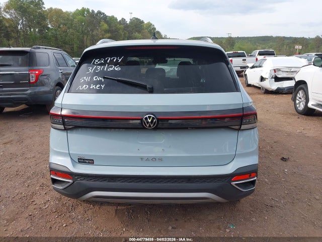 44779459 :رقم المزاد ، 3VVSC7B24SM062946 vin ، 2025 Volkswagen Taos 1.5t Se مزاد بيع