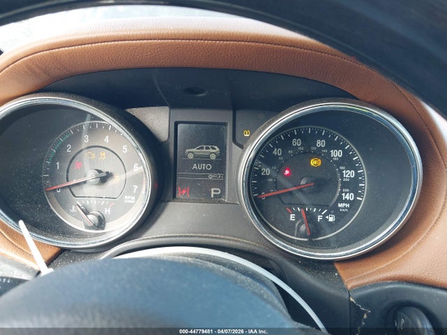 2013 Jeep Grand Cherokee Overland Summit მანქანა იყიდება აუქციონზე, vin: 1C4RJFCT9DC614997, აუქციონის ნომერი: 44779481