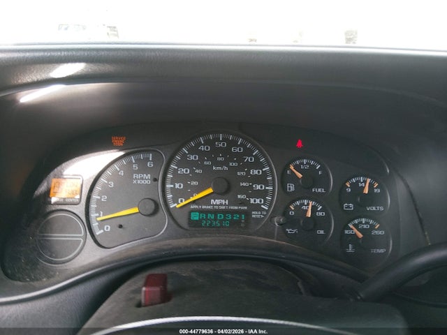 Продаж на аукціоні авто 2001 Chevrolet Silverado 1500 Ls, vin: 2GCEK19V611300118, номер лоту: 44779636