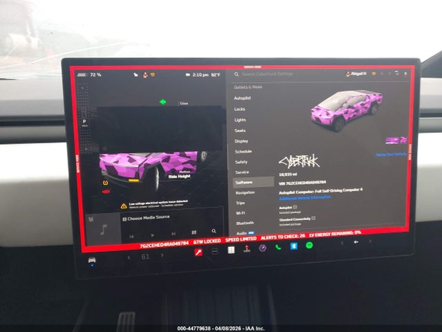 Продажа на аукционе авто 2024 Tesla Cybertruck All-wheel Drive, vin: 7G2CEHED4RA049784, номер лота: 44779638