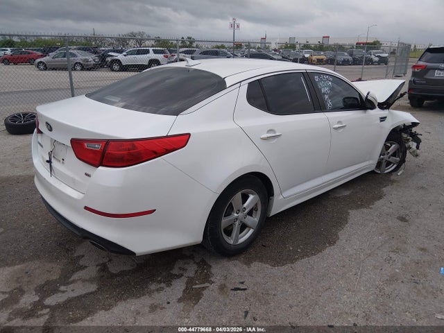 44779668 :رقم المزاد ، KNAGM4A74F5601331 vin ، 2015 Kia Optima Lx مزاد بيع