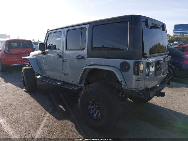 44779685 :رقم المزاد ، 1C4BJWDG8FL643350 vin ، 2015 Jeep Wrangler Unlimited Sport مزاد بيع