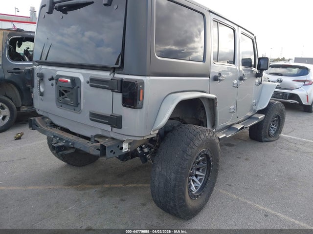 44779685 :رقم المزاد ، 1C4BJWDG8FL643350 vin ، 2015 Jeep Wrangler Unlimited Sport مزاد بيع