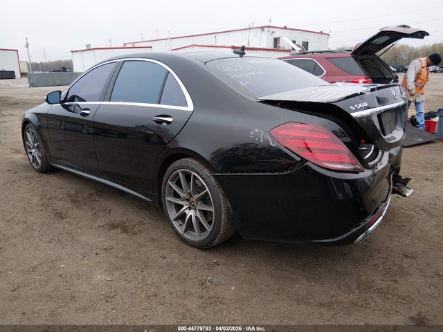 Продажа на аукционе авто 2018 Mercedes-benz S 560 4matic, vin: WDDUG8GB3JA420419, номер лота: 44779793
