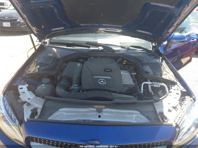 44779835 :رقم المزاد ، WDDWJ4JB6HF335938 vin ، 2017 Mercedes-benz C 300 مزاد بيع