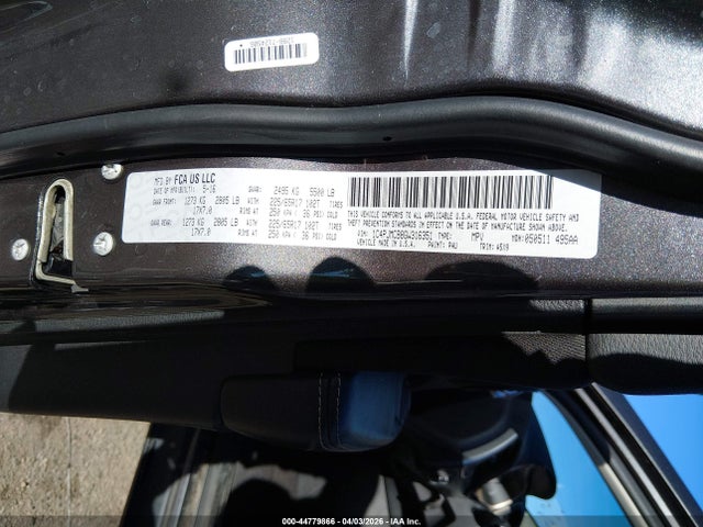 Aukcja sprzedaży 2016 Jeep Cherokee Latitude, vin: 1C4PJMCB8GW316351, numer aukcji: 44779866