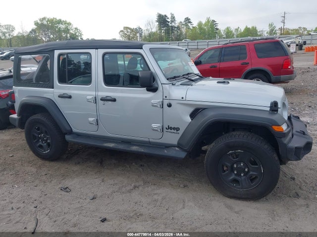 Aukcja sprzedaży 2022 Jeep Wrangler Unlimited Sport 4x4, vin: 1C4HJXDN8NW251657, numer aukcji: 44779914
