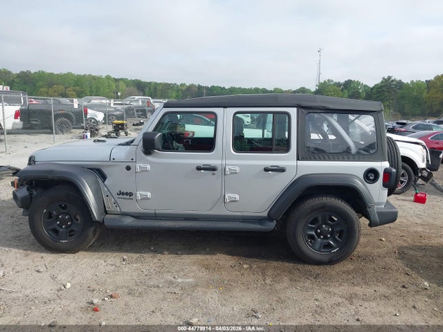 Aukcja sprzedaży 2022 Jeep Wrangler Unlimited Sport 4x4, vin: 1C4HJXDN8NW251657, numer aukcji: 44779914