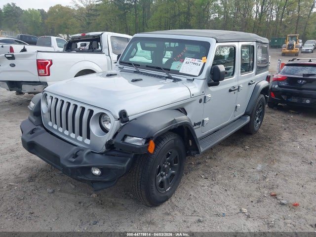 Aukcja sprzedaży 2022 Jeep Wrangler Unlimited Sport 4x4, vin: 1C4HJXDN8NW251657, numer aukcji: 44779914