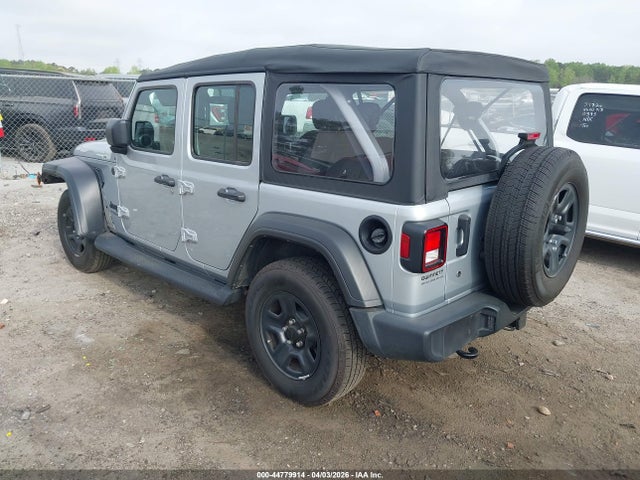 Aukcja sprzedaży 2022 Jeep Wrangler Unlimited Sport 4x4, vin: 1C4HJXDN8NW251657, numer aukcji: 44779914