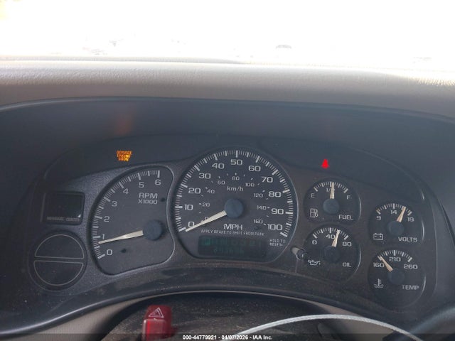 Продаж на аукціоні авто 2002 Chevrolet Tahoe Z71, vin: 1GNEK13ZX2R221336, номер лоту: 44779921